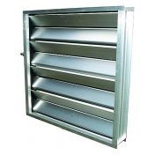 КВАЛ-500х250 клапан воздушный с площадкой под привод