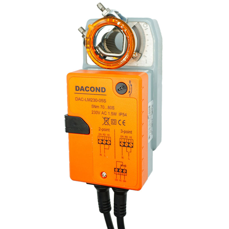 Привод воздушной заслонки DAC-LM24-05S
