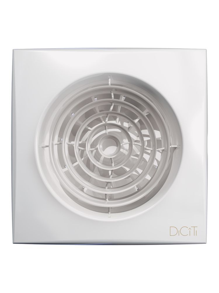 Вентилятор накладной AURA, обратный клапан, MR, D125, DICITI
