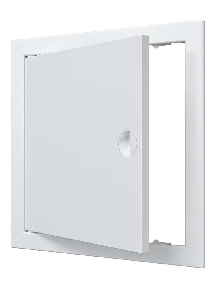 Люк ревизионный ЛР фланец 246х246 ручка 268х268 пластик EVECS