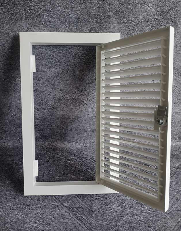 Люк ревизионный с нерегулируемыми ламелями Л-ОГРН-Г