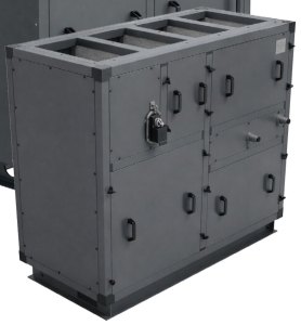 Приточно-вытяжная установка с пластинчатым рекуператором RWN-RP-2200(50c)-ЕС-НЕ14-Classic(N)