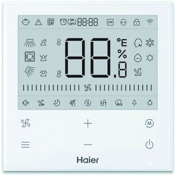 Кассетная сплит-система Haier Super Match AB25S2SA1FA / 1U25S2SM4FA с панелью P1B-1028IB