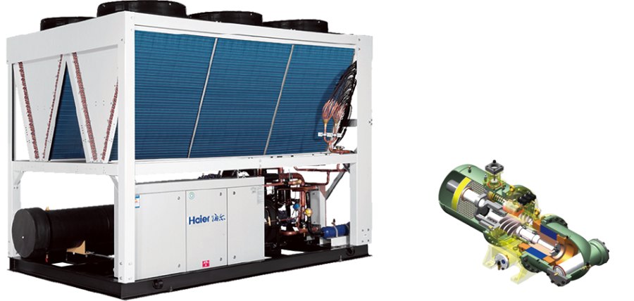 Винтовой чиллер Haier CI0720PANF с воздушным охлаждением