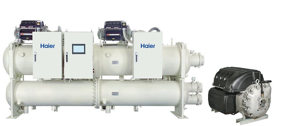 Чиллер с турбокомпрессором Haier CCWP3170SXNENCNN1 с водяным охлаждением Чиллер с турбокомпрессором Haier CCWP3170SXNENCNN1 с водяным охлаждением