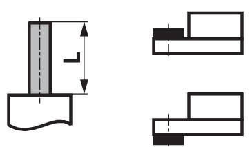 SM24A-S — Длина вала